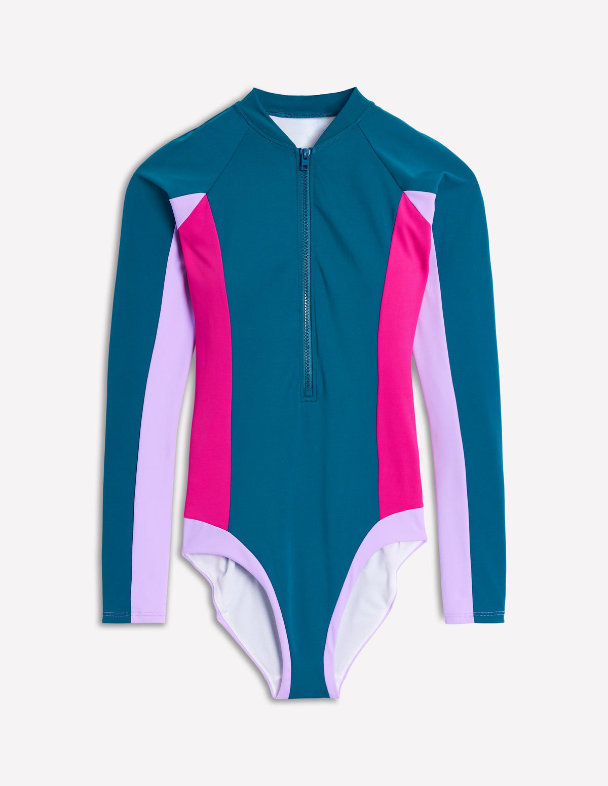 Rash Guard Swimsuit-Oceanside Blue - Image 6