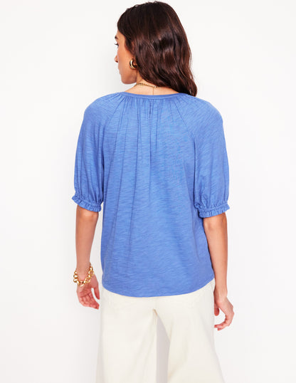 Bonnie Jersey Shirt-Blue River