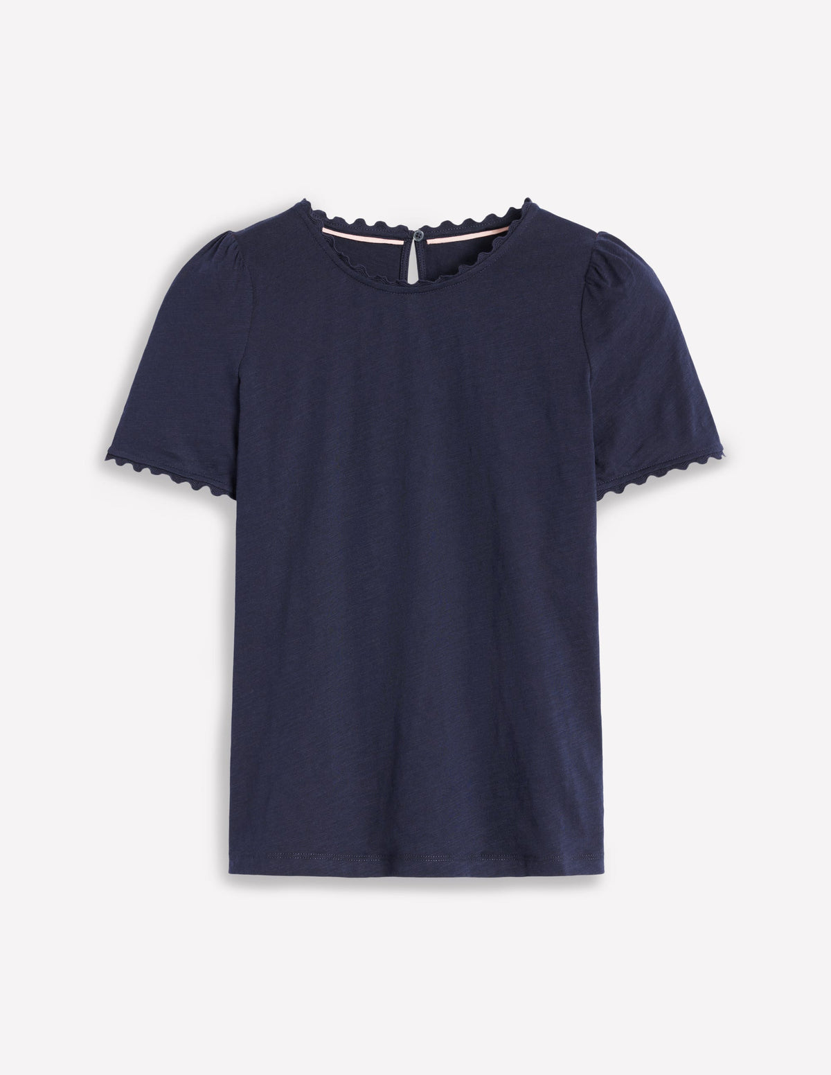 Ali Ricrac T-shirt-Navy - Image 5