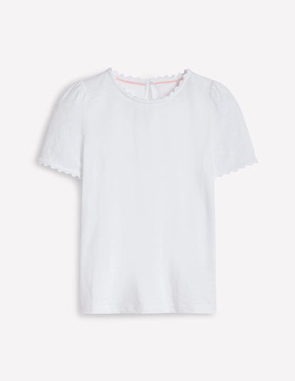 Ali Ricrac T-shirt-White