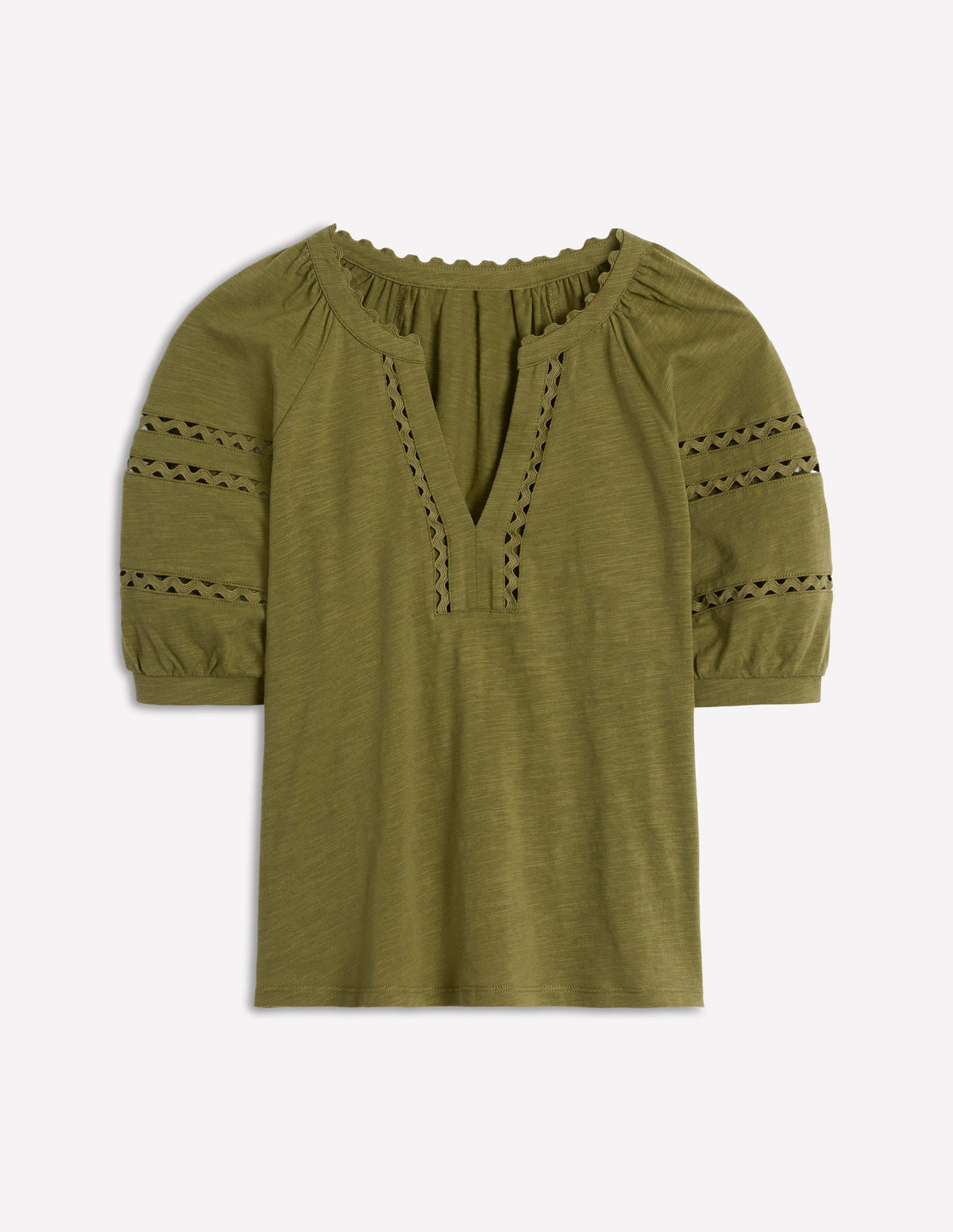 Maisy Rikrak Trim Top-Mayfly - Image 6