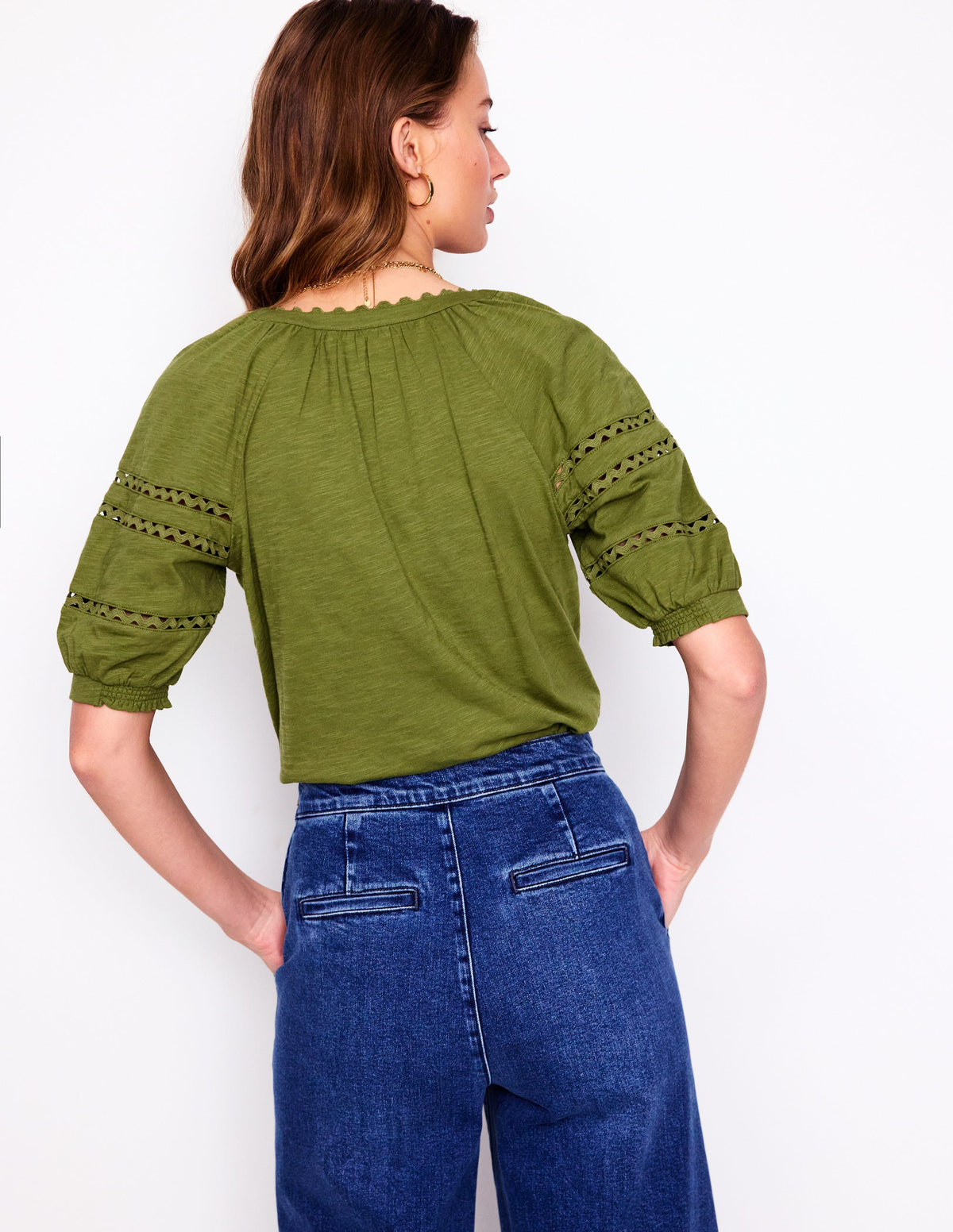 Maisy Rikrak Trim Top-Mayfly - Image 4