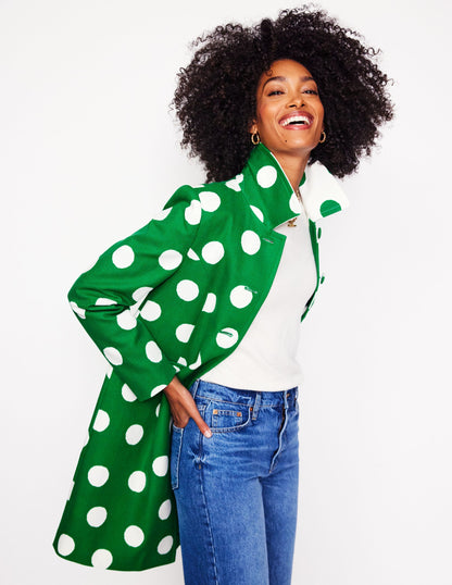 Occasion Co-ord Coat-Abstract Dot