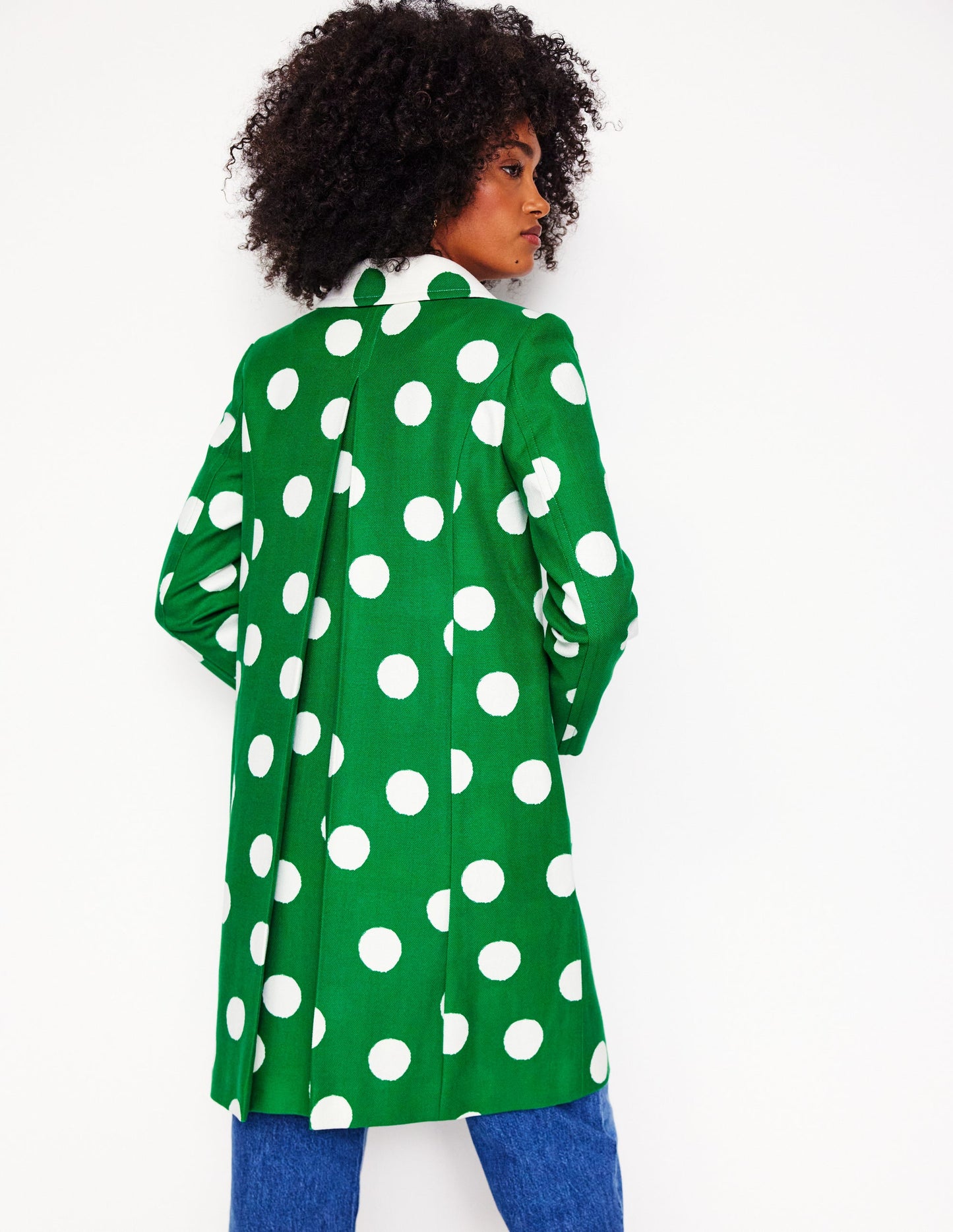 Occasion Co-ord Coat-Abstract Dot