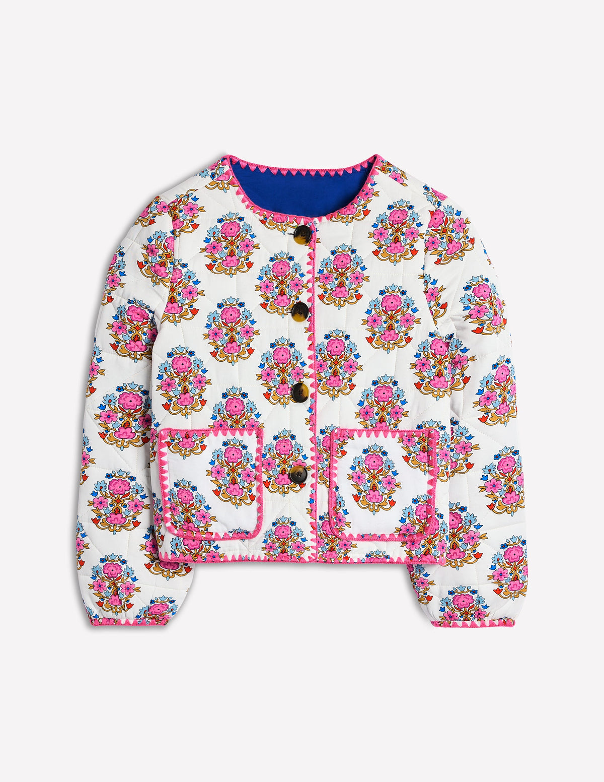 Chelsea Quilted Jacket-Wildflower Stamp - Image 8