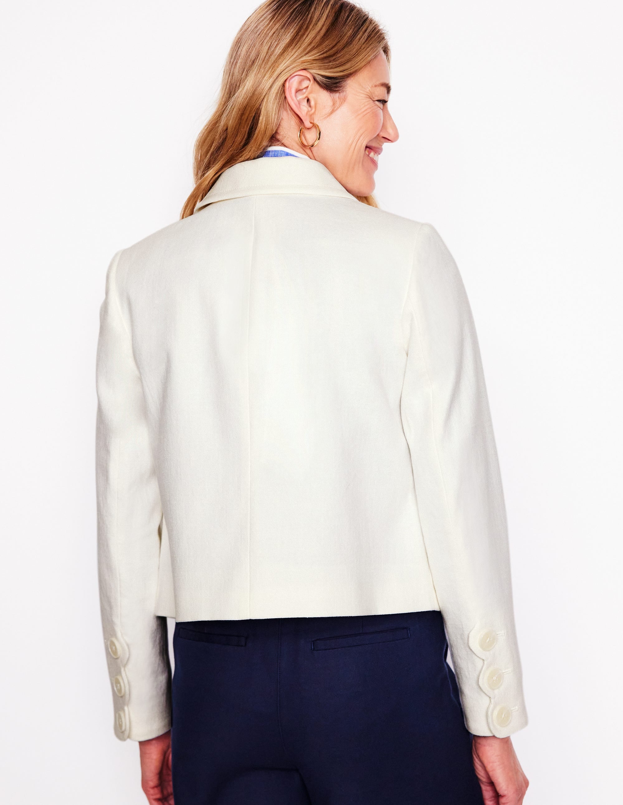 Scallop Jacket-Ivory - Image 4