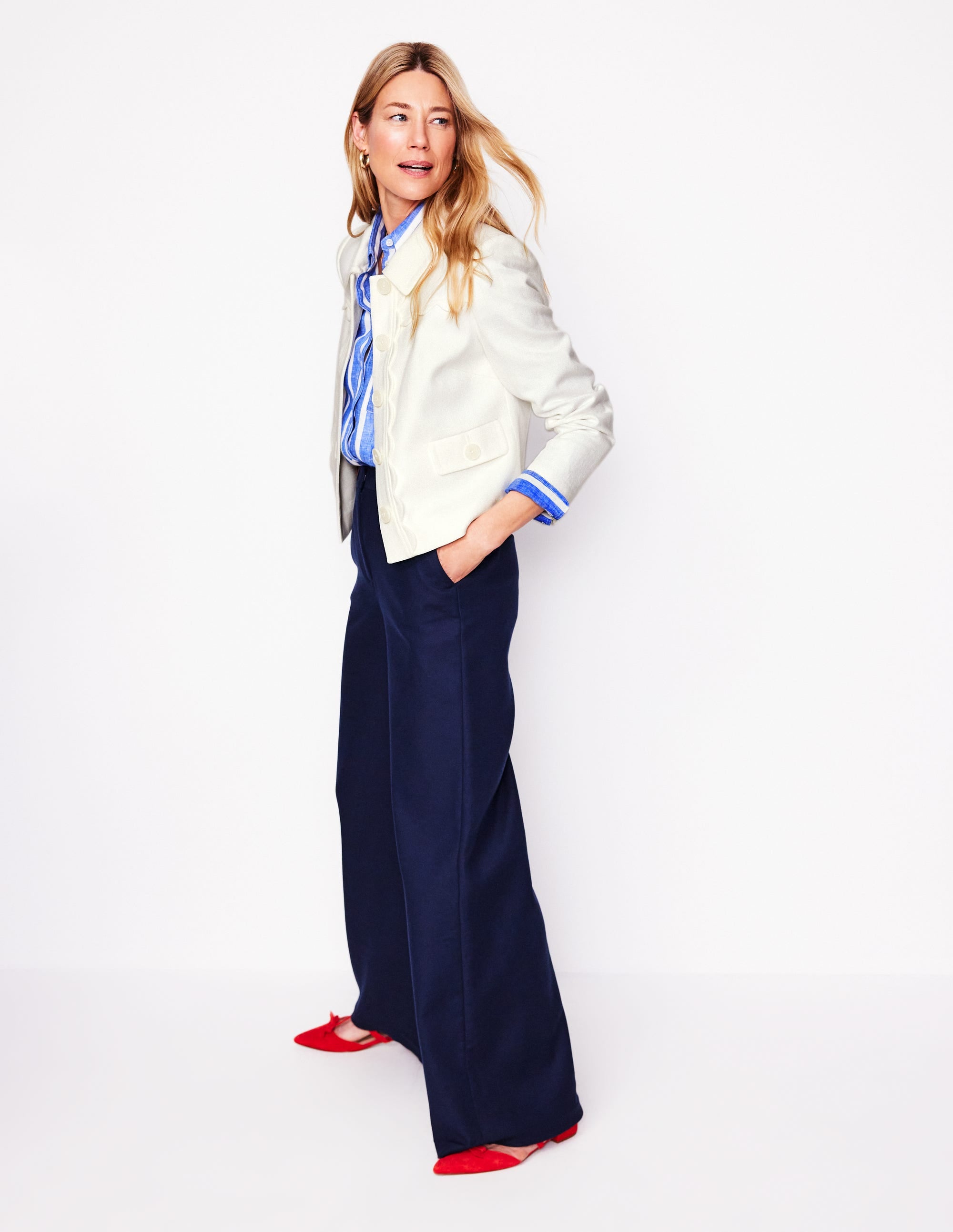 Scallop Jacket-Ivory - Image 5