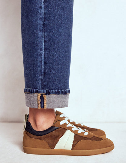 Erin Retro Tennis Trainers-Gingersnap-2