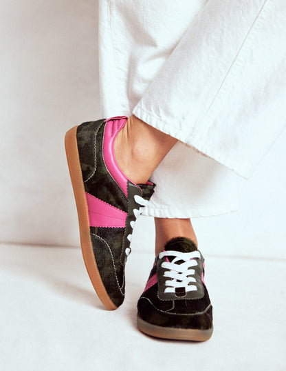 Erin Retro Tennis Trainers-Camo/Pink Peony-2