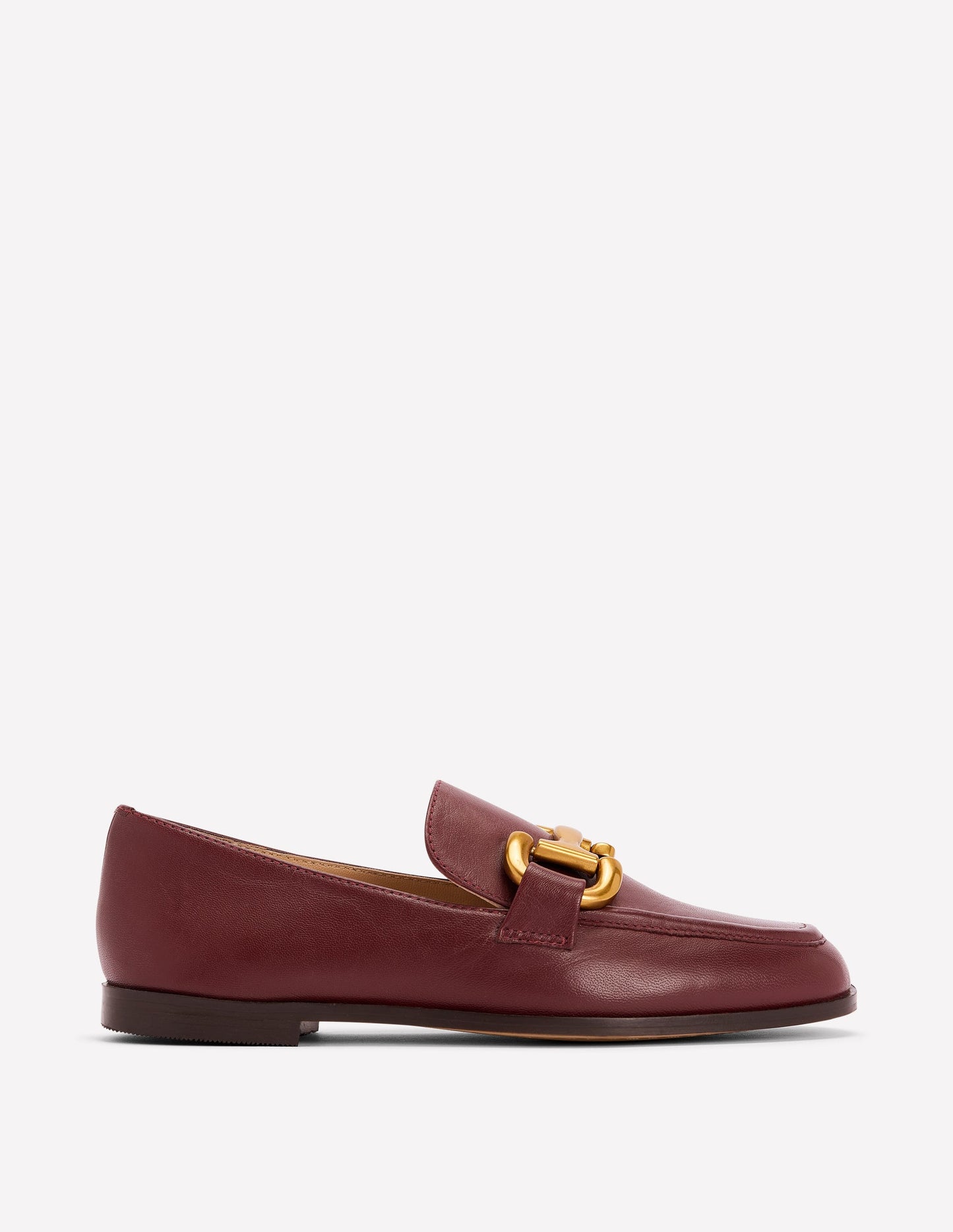 Iris Snaffle Loafers-Oxblood