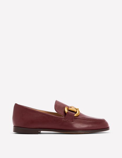 Iris Snaffle Loafers-Oxblood-1