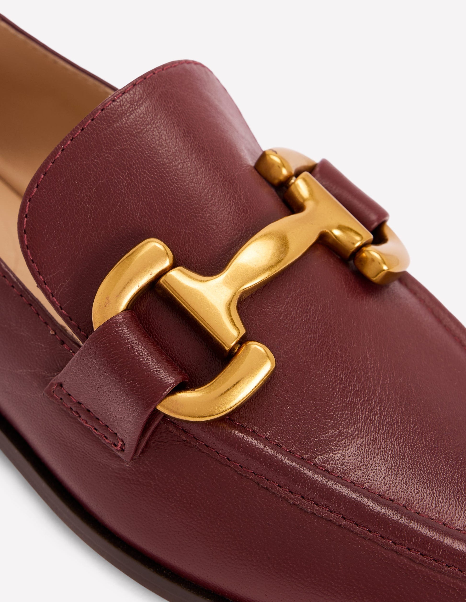 Iris Snaffle Loafers-Oxblood-4