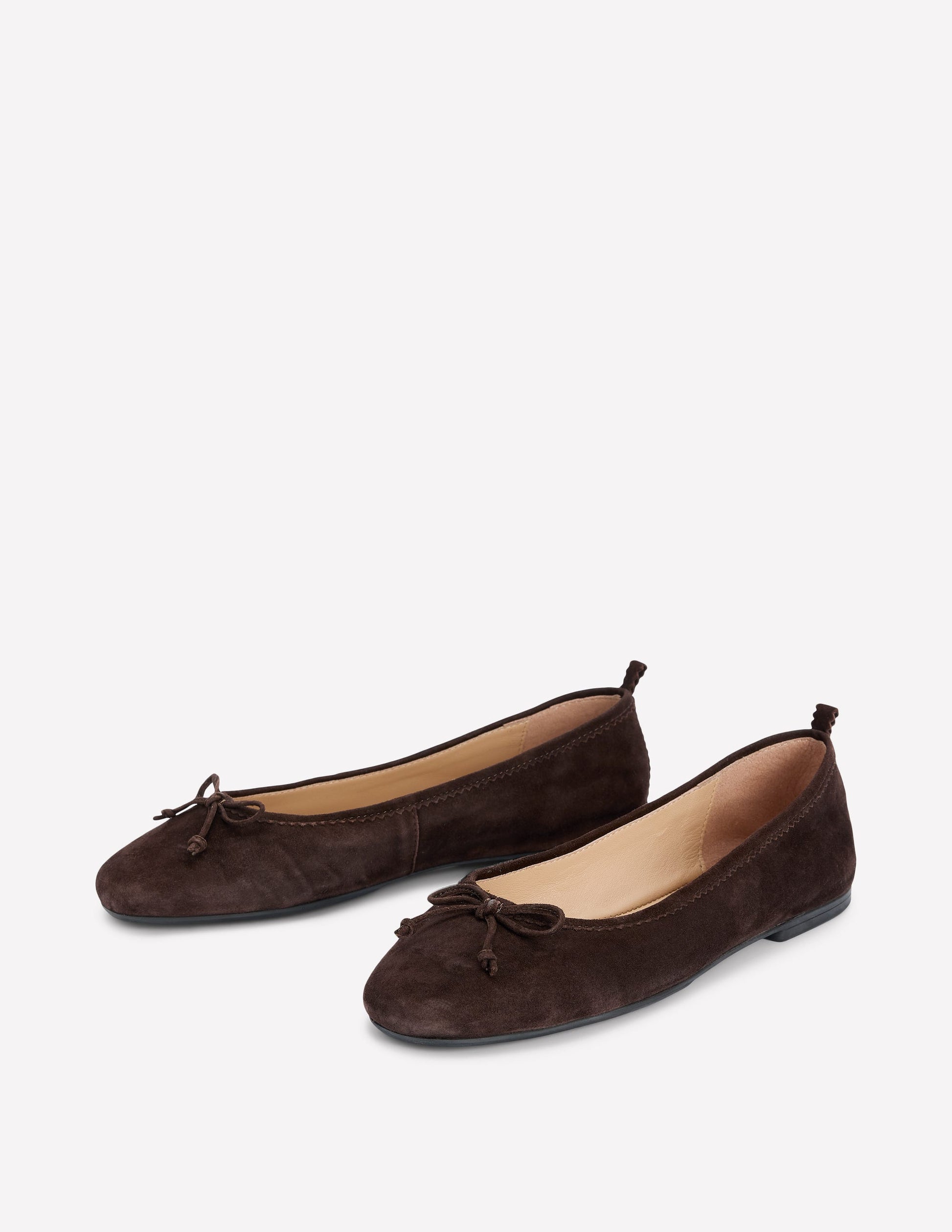 Kitty Flexi Sole Ballet Flats-Chocolate-3