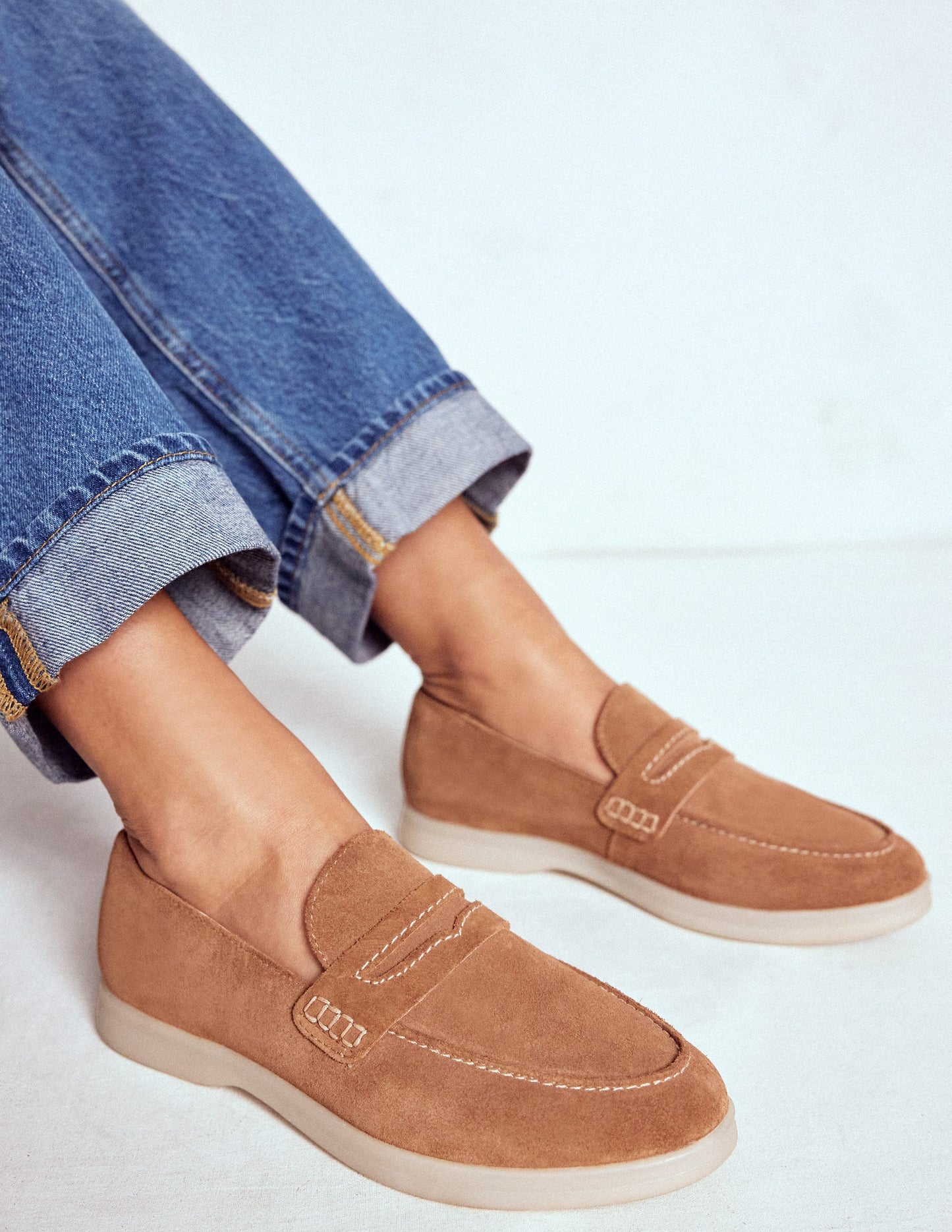 Easy soft loafers-Tan