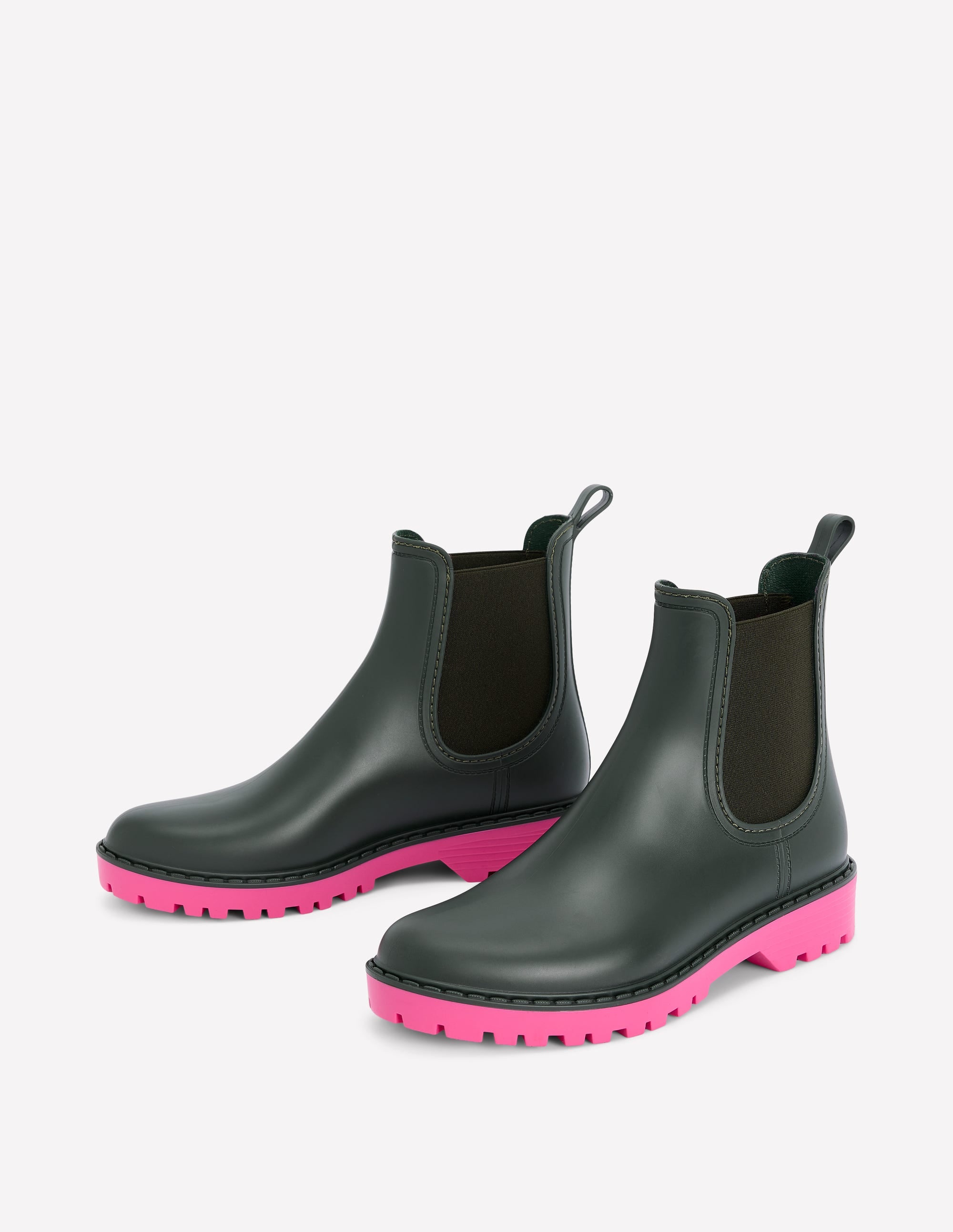 Chelsea Wellie Boot-Woodland Green - Image 4