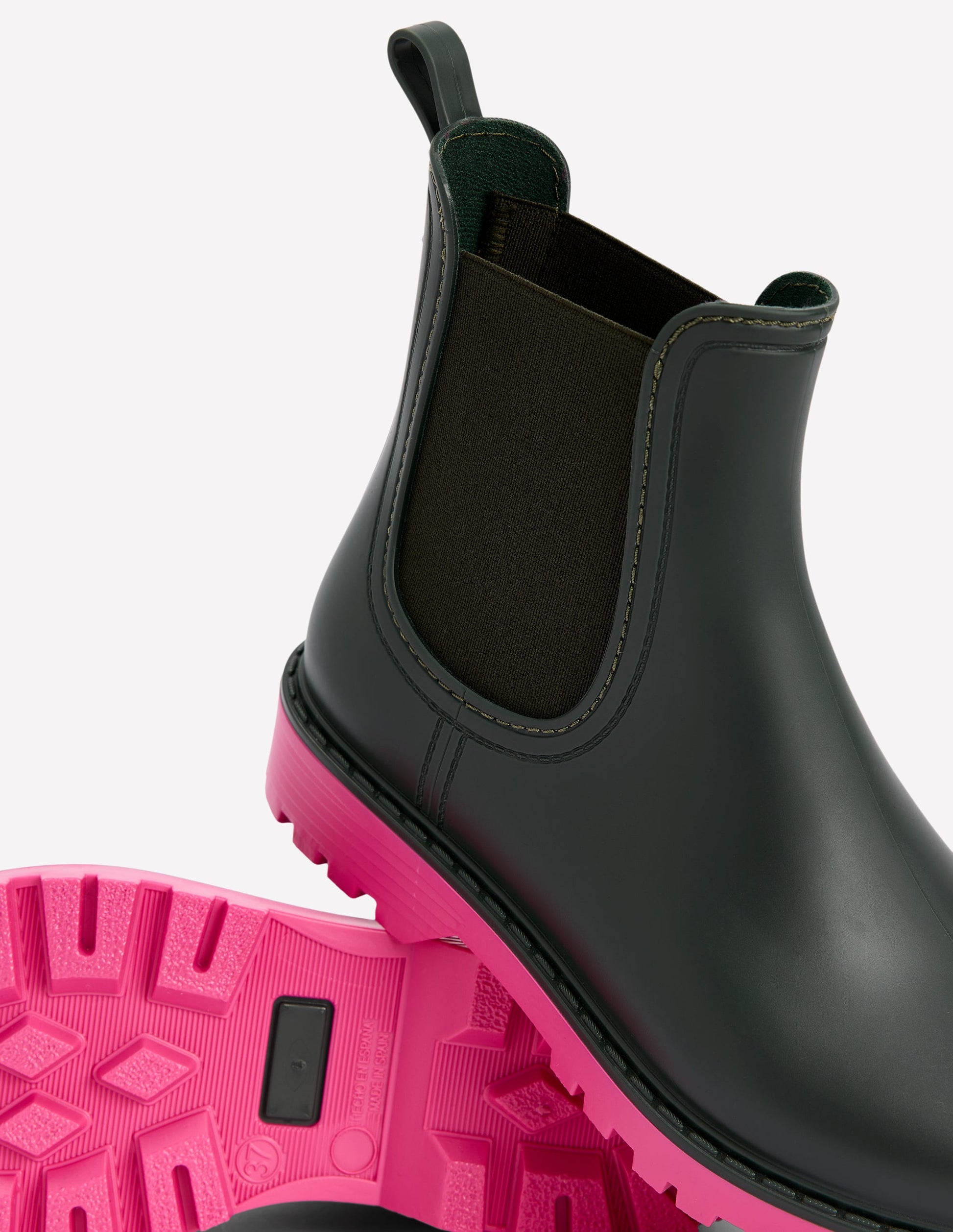 Chelsea Wellie Boot-Woodland Green-5