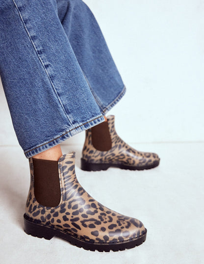 Chelsea Wellie Boot-Leopard-2