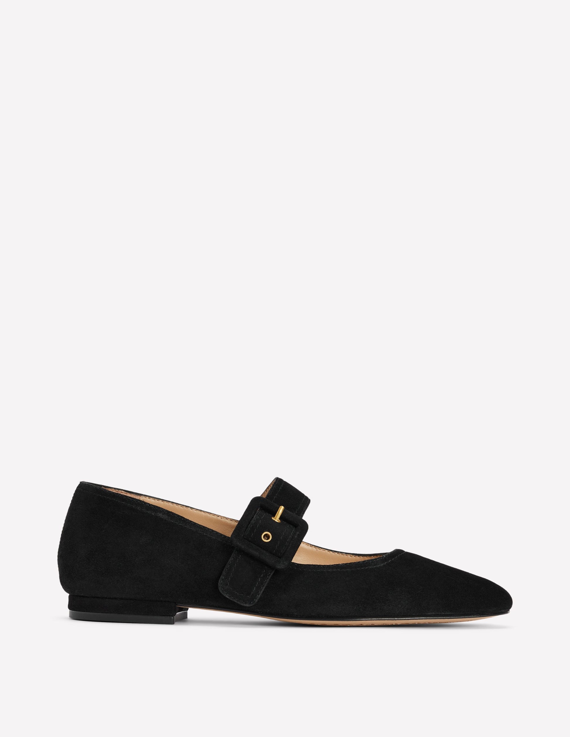 Vic Chisel Toe Mary Janes-Black-1