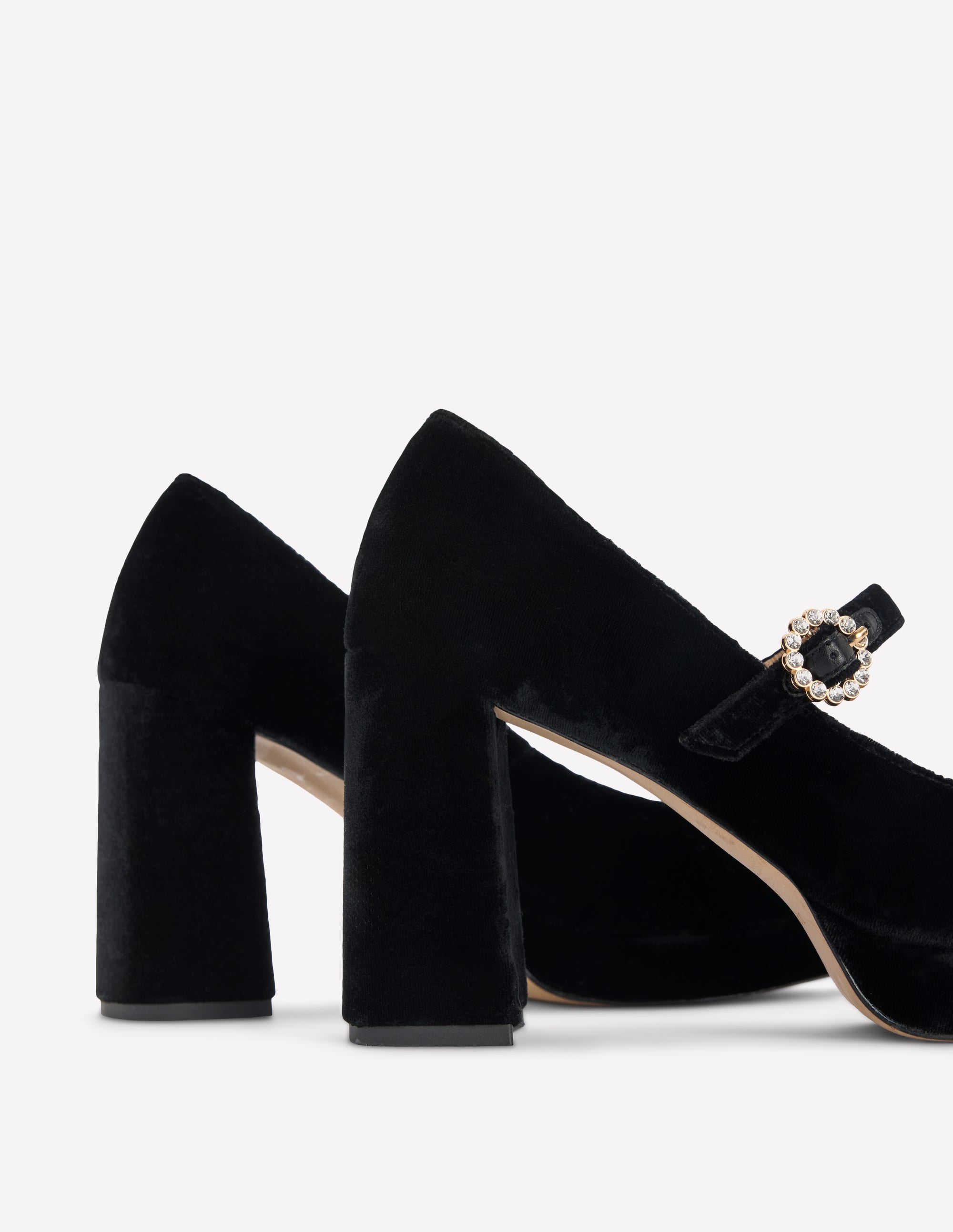 Platform Mary Janes-Black - Image 5