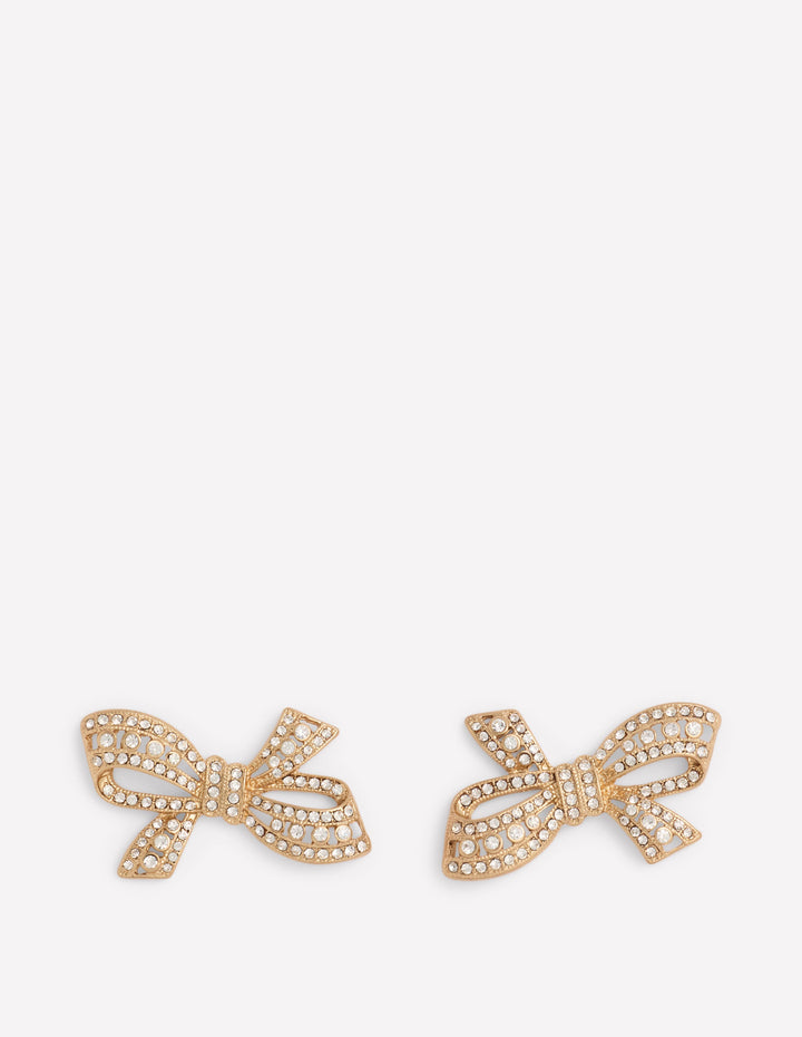 Jewel Novelty Earrings-Gold Colour