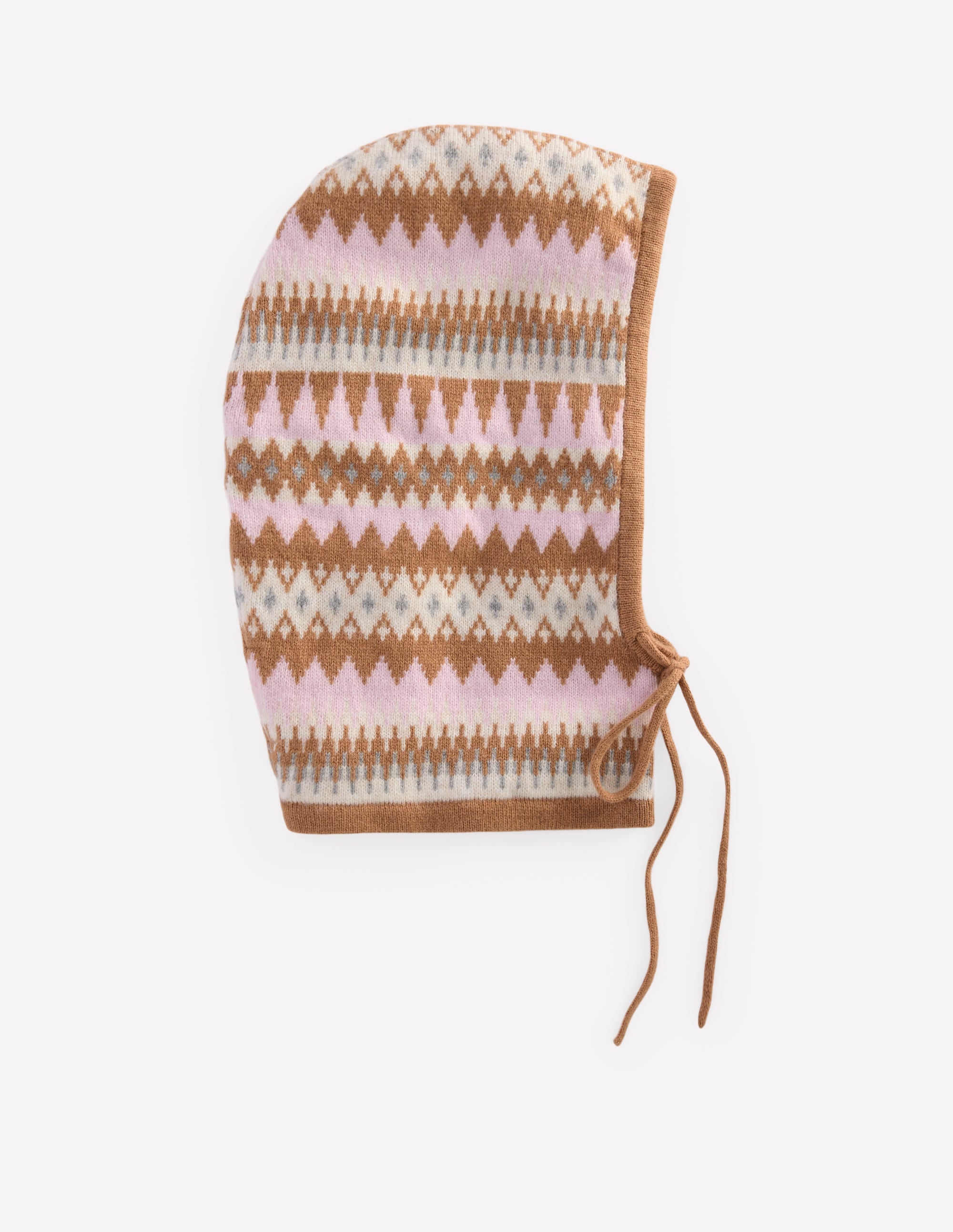 Knitted Hood-Soft Pink - Image 1