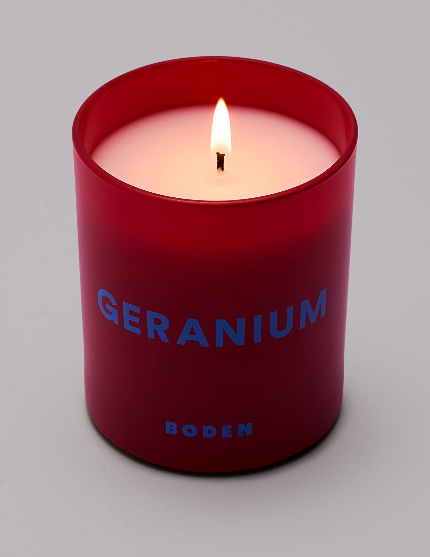 Single Candle-Geranium
