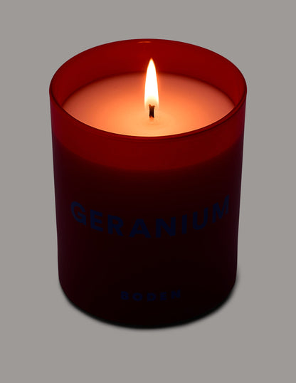 Single Candle-Geranium-5