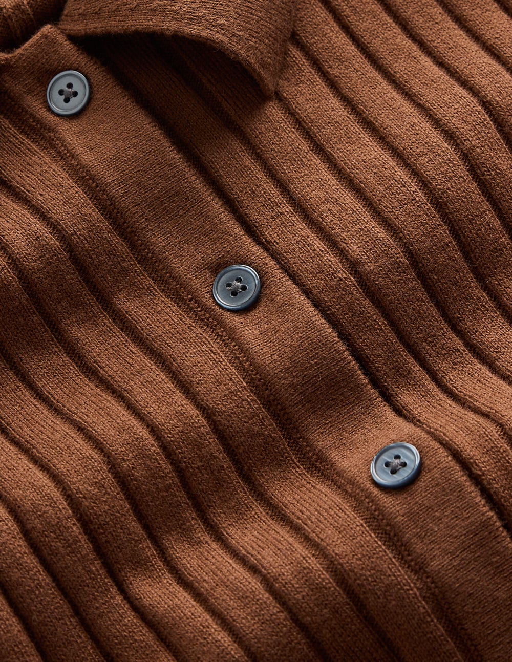 Rachel Knitted Shirt Dress-Raw Umber | Boden USA Rachel Knitted Shirt Dress-Raw Umber | Boden USA