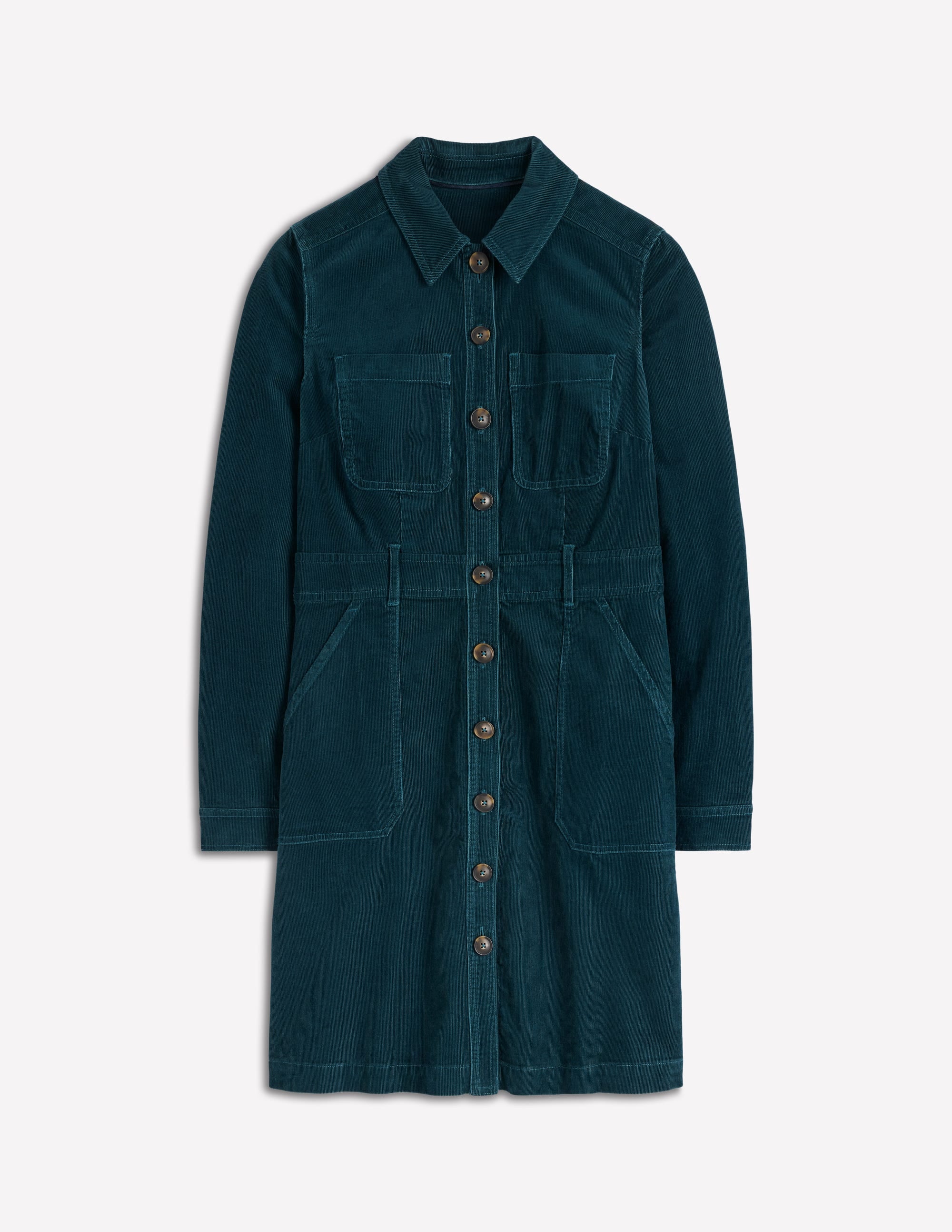 Amanda Cord Short Dress-Midnight Teal - Image 5