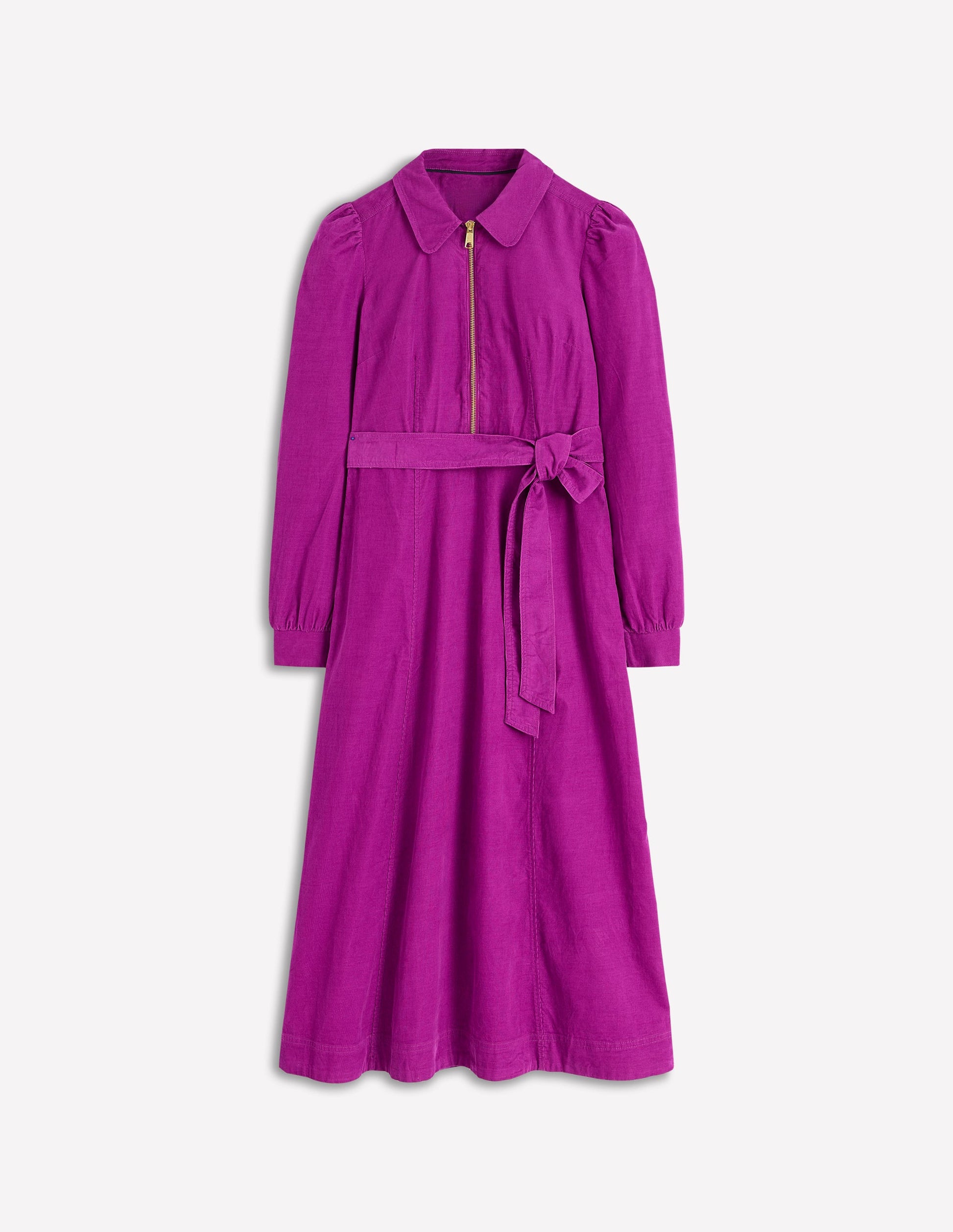 Adelaide Zip Cord Midi Dress-Regal Purple-5