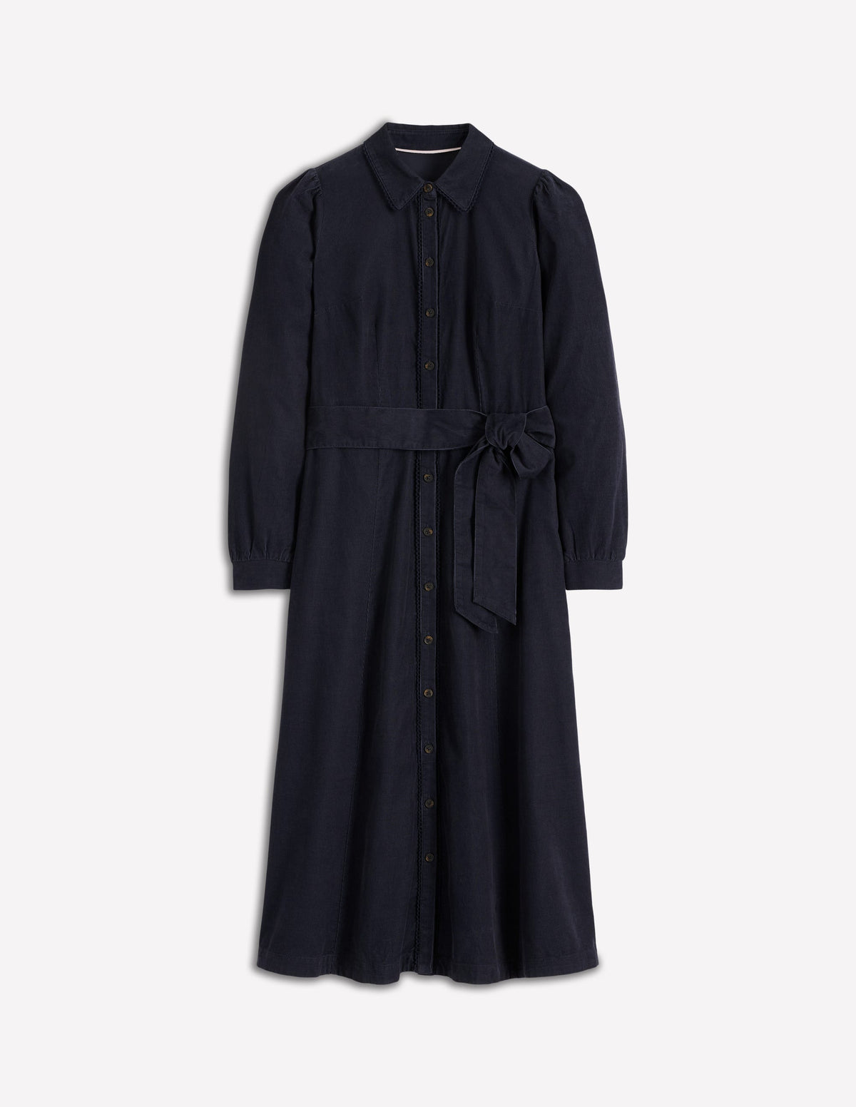 Clara Cord Midi Dress-Midnight Blue - Image 6