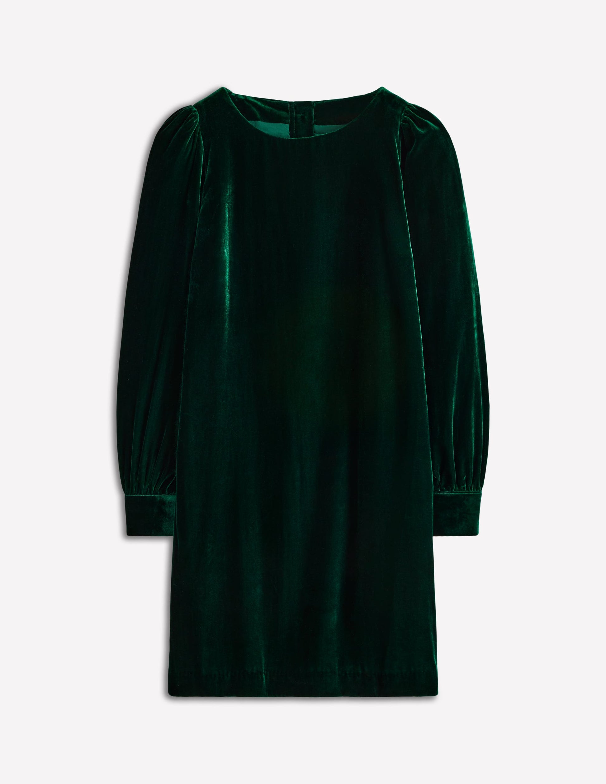 Estella Velvet Shift Dress-Emerald Night | Boden USA Estella Velvet Shift Dress-Emerald Night | Boden USA