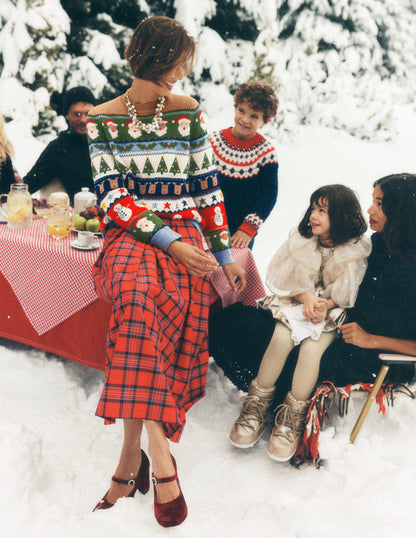 Edie Fair Isle Sweater-Multi, Christmas Fair Isle-5