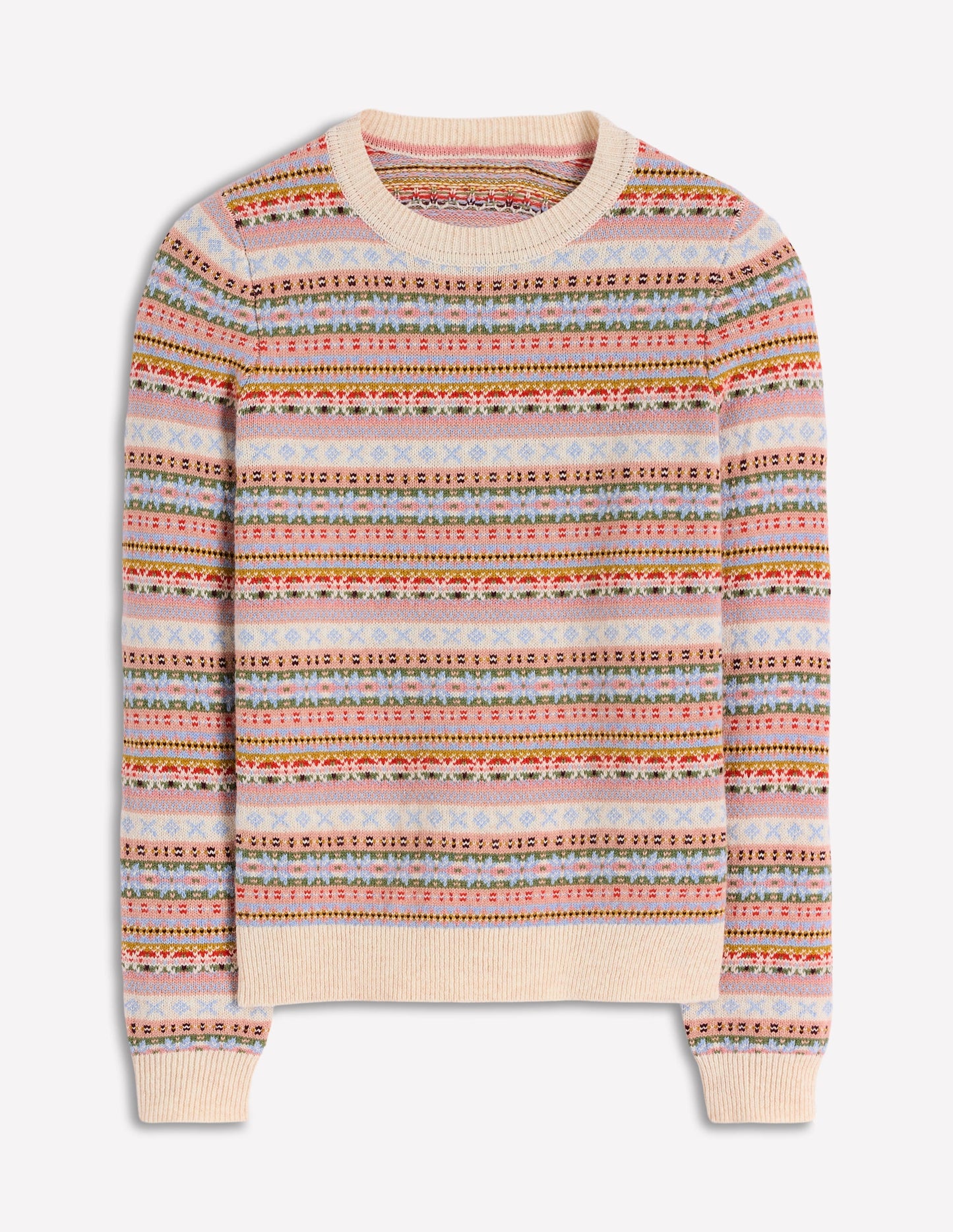 Edie Fair Isle Sweater-Heritage Fair Isle