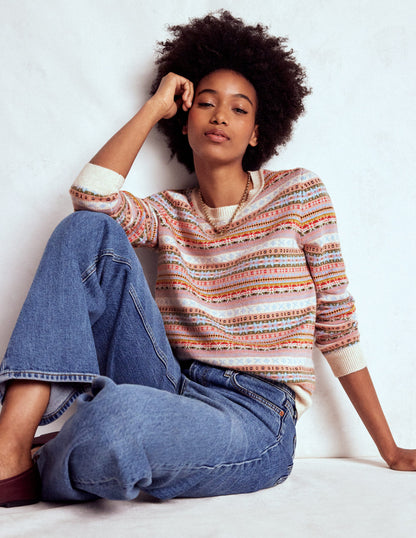 Edie Fair Isle Sweater-Heritage Fair Isle-5