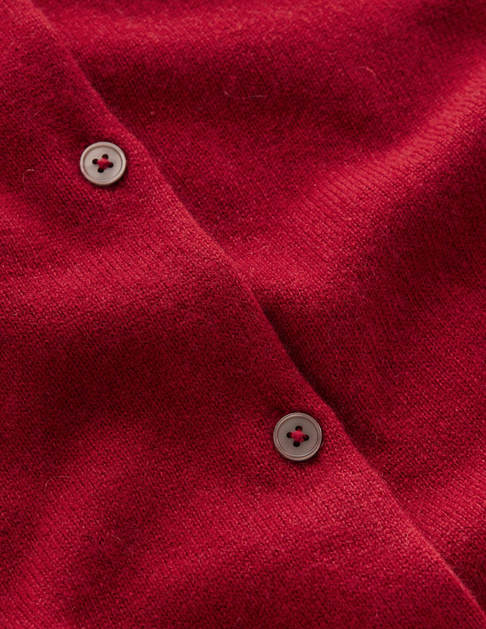 Eva Cashmere Crew Cardigan-Red Liquorice-7