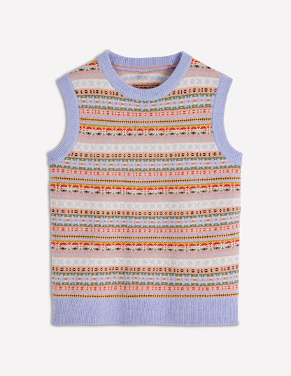 Edie Fair Isle Vest-Heritage Fair Isle-7