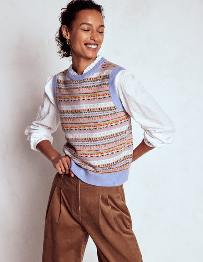Edie Fair Isle Vest-Heritage Fair Isle-1