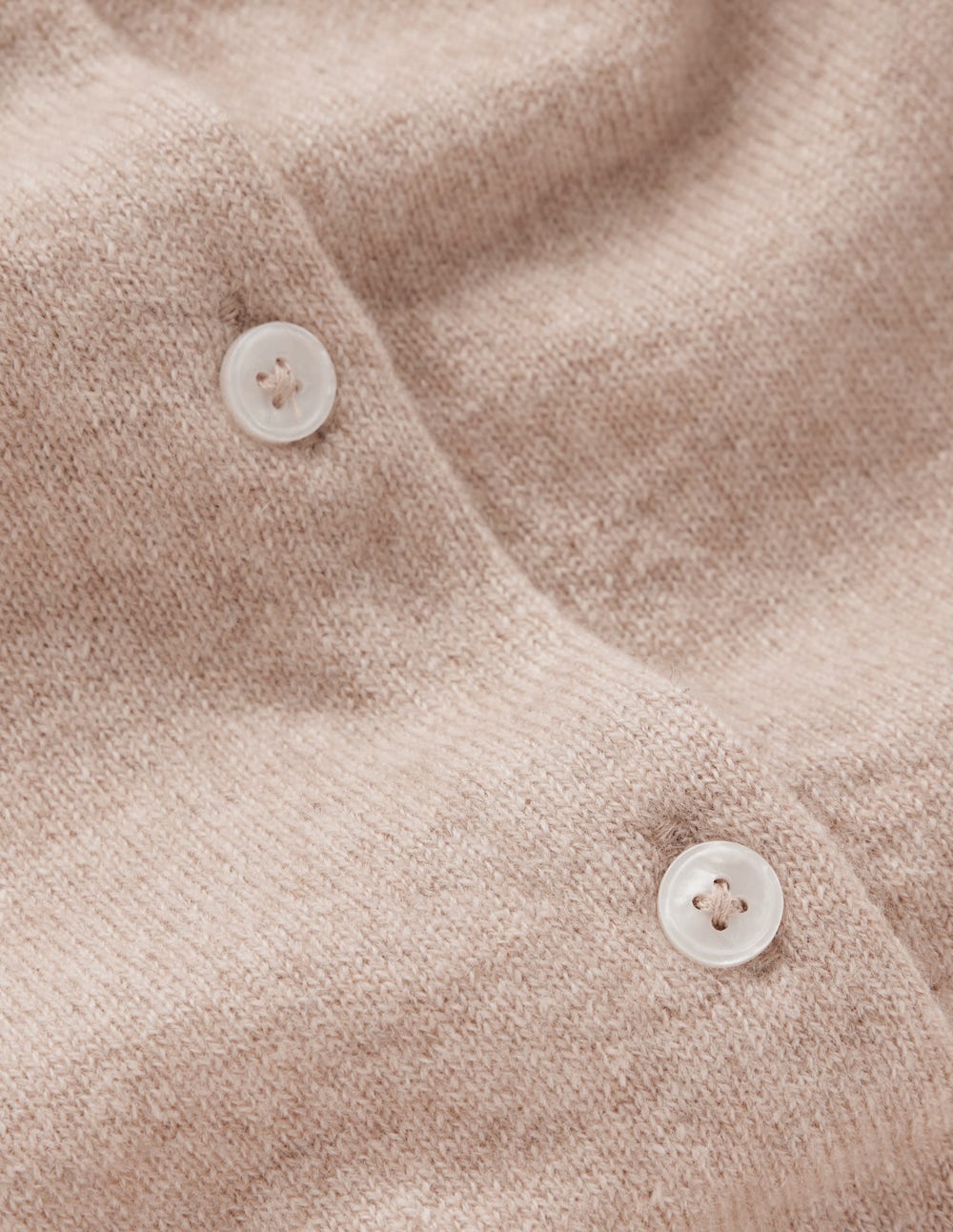 Eva Cashmere Cropped Cardigan-Chinchilla Melange-6