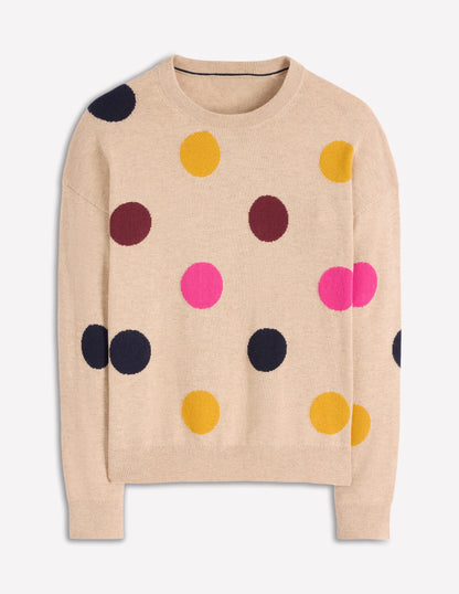 Natasha Novelty Sweater-Multi, Spot-5