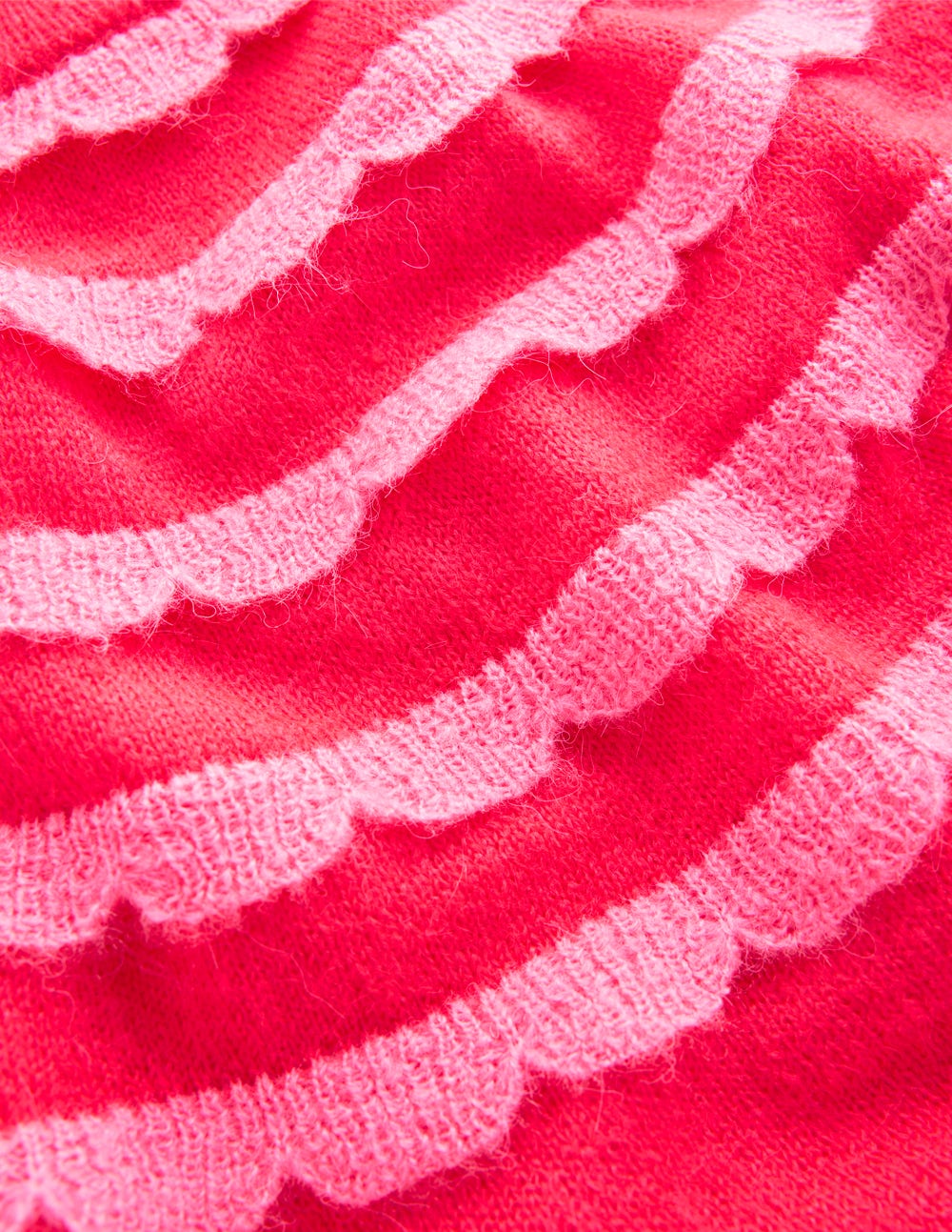 Alice Fluffy Raglan Jumper-Poppy Red