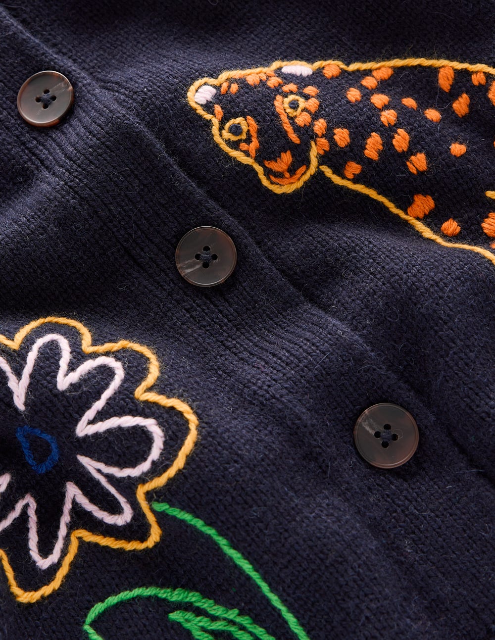 Natalie Embroidered Cardigan-Navy Embroidery-7