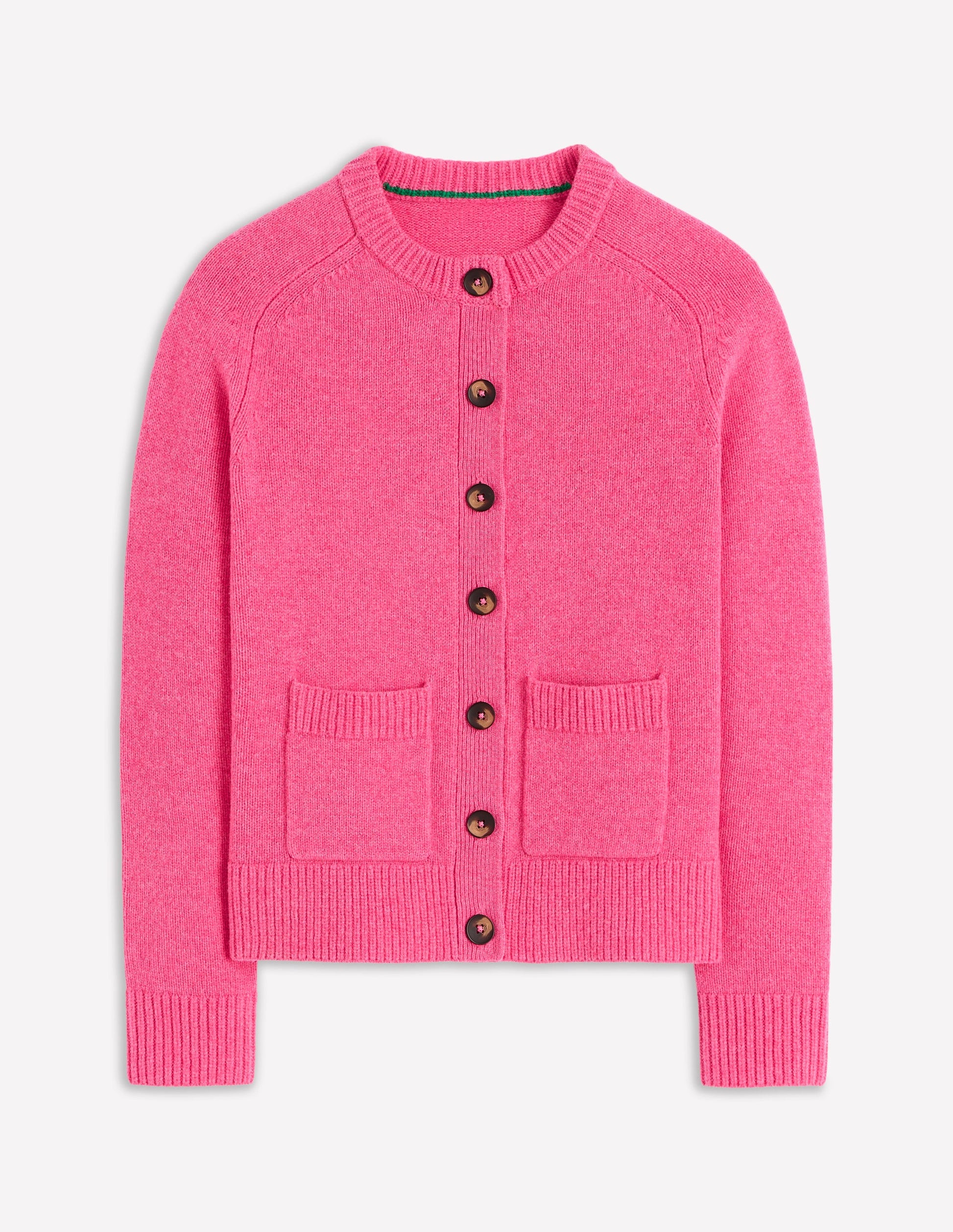Marion Merino Cardigan-Rose Pink-7