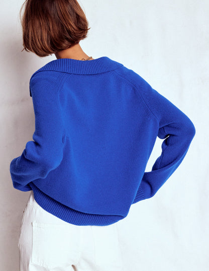 Marion Merino Henley Sweater-Blue Heron-3
