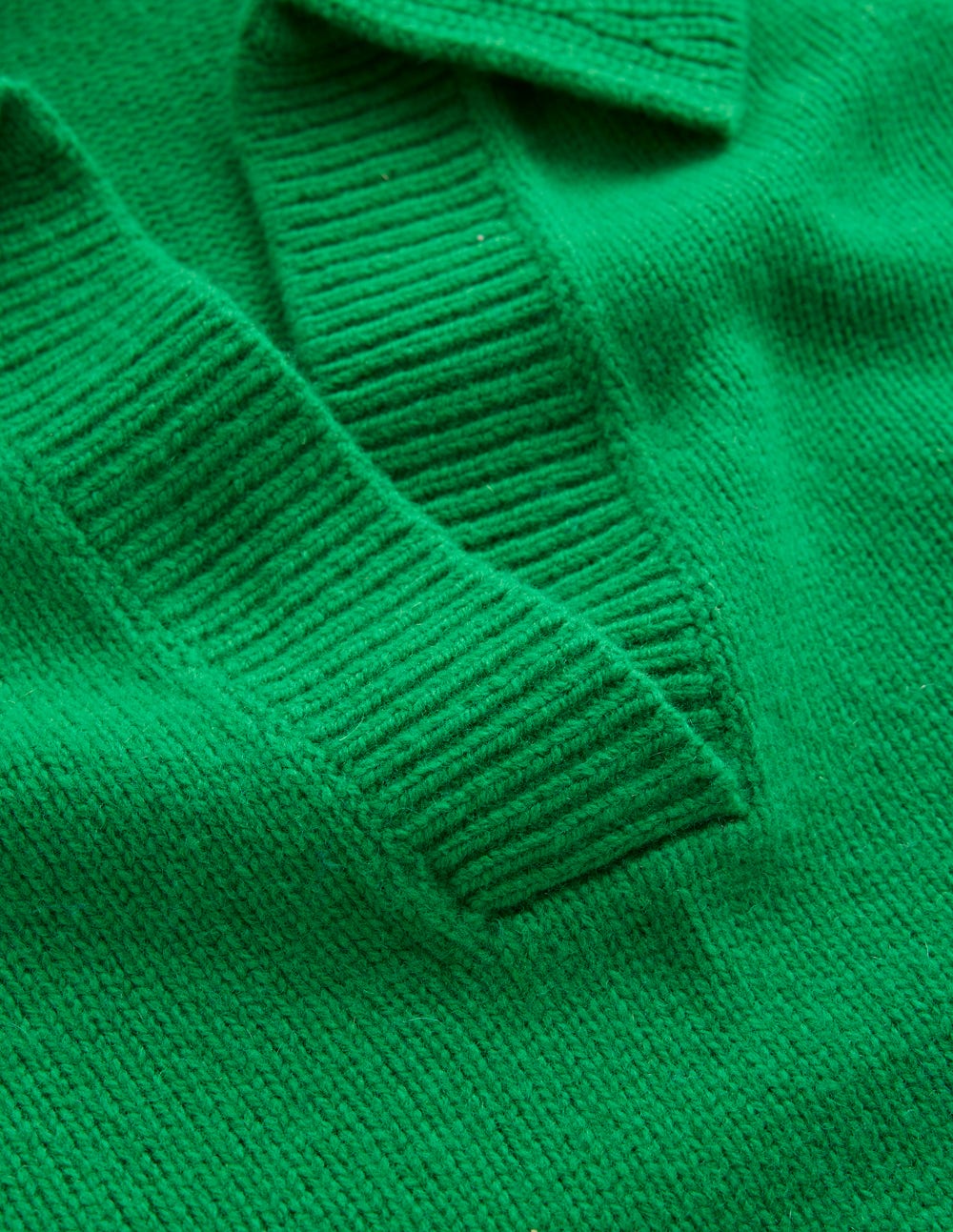 Marion Merino Henley Sweater-Rich Emerald - Image 8