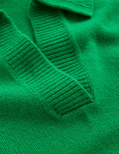Marion Merino Henley Sweater-Rich Emerald-8