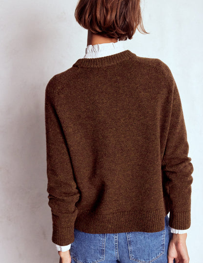 Marion Merino Sweater-Raw Umber-3