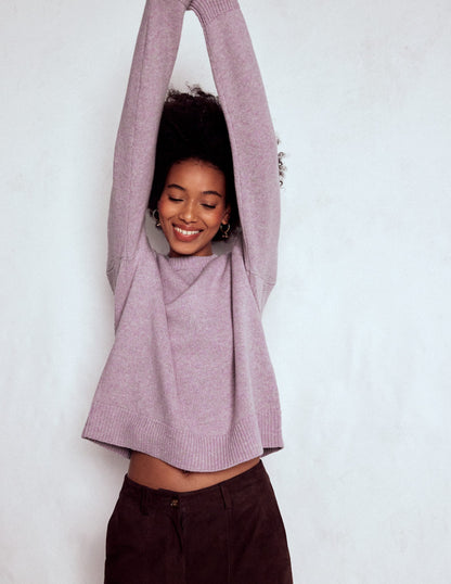 Marion Merino Sweater-Chalky Violet-1