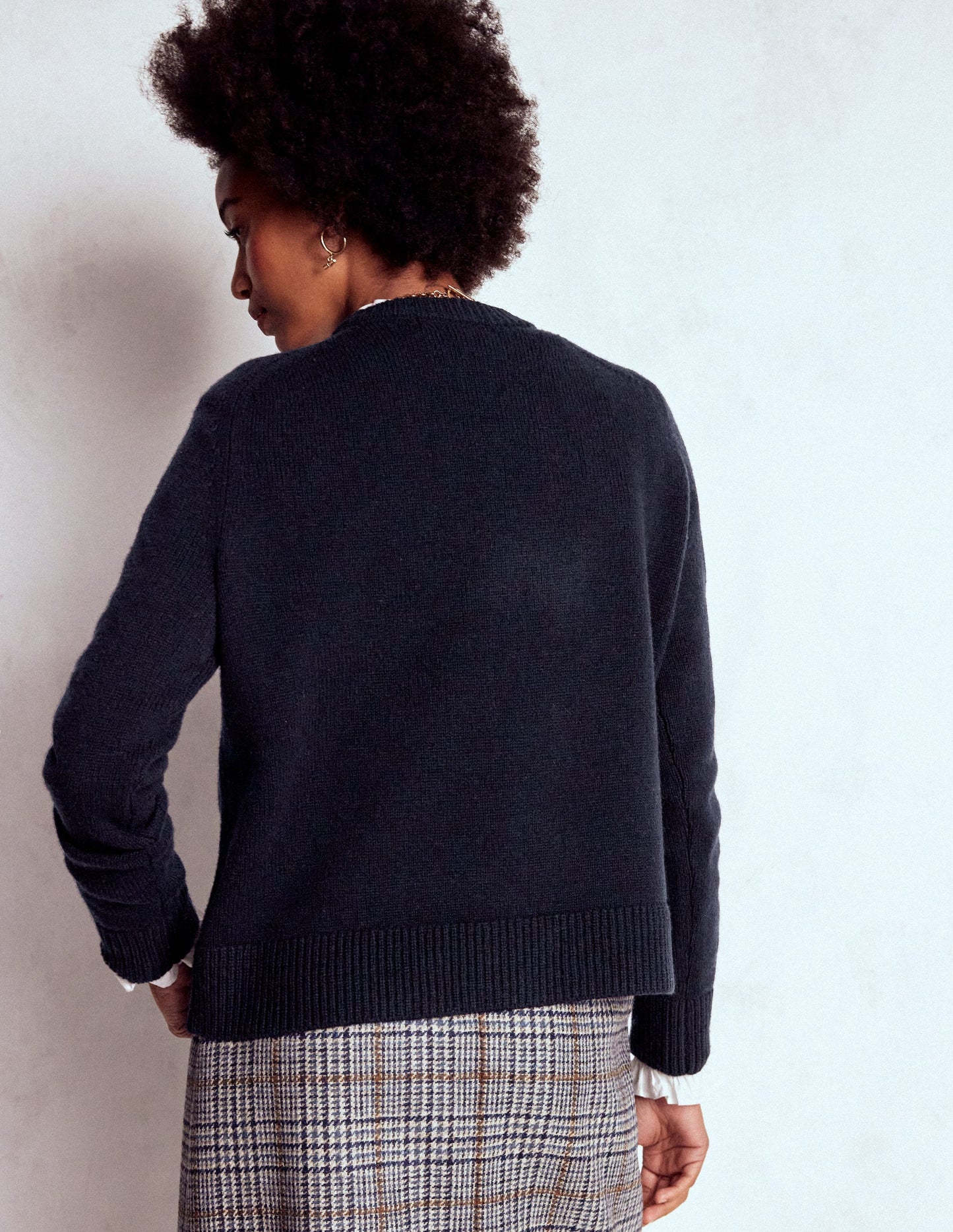 Marion Merino Sweater-Navy