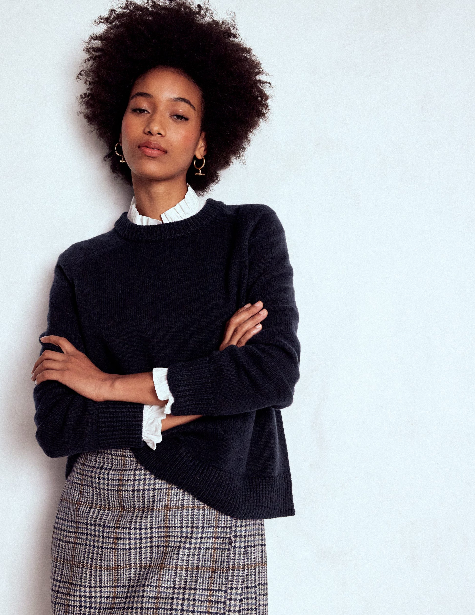 Marion Merino Sweater-Navy-4